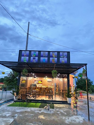 Blue cafe