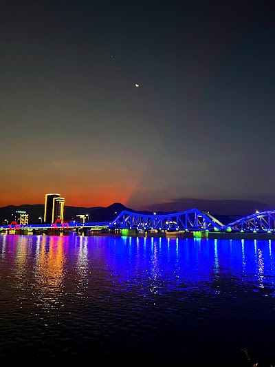 Kampot River beach