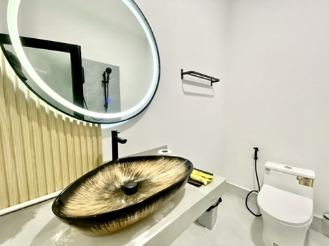 Budget room with shared bathroom
